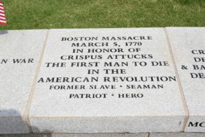 Boston Massacre wallcap